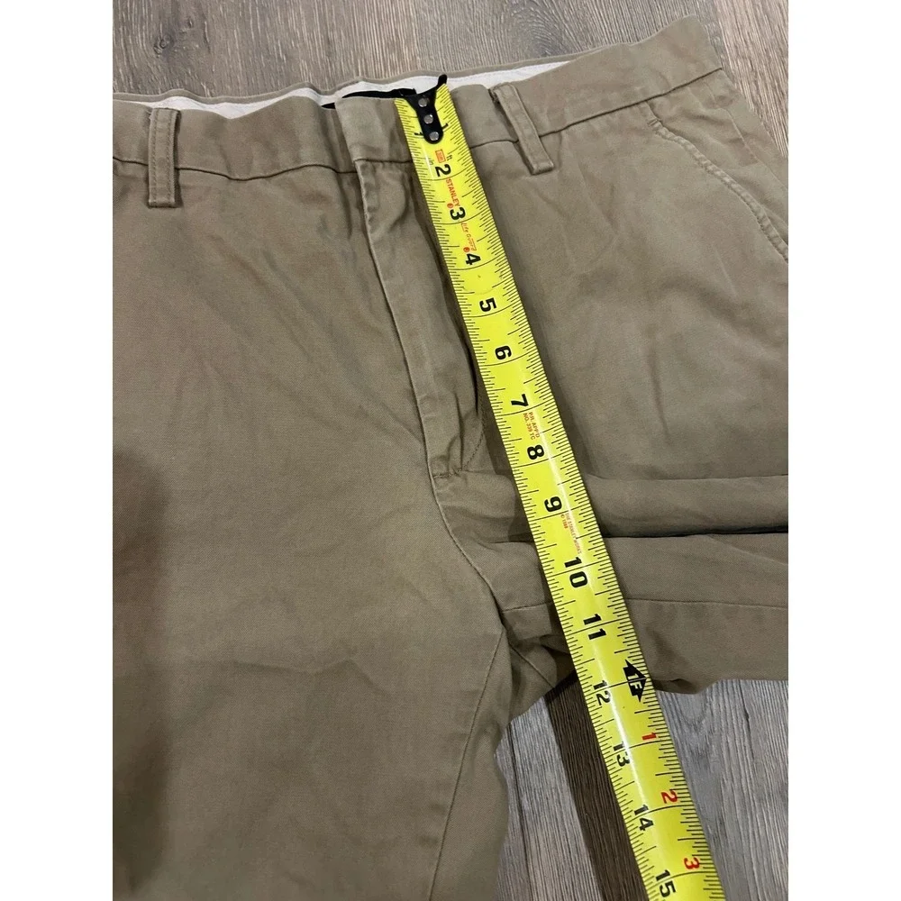 Banana Republic‎ Dawson Chino Mens 33x34 Khaki Tan Cotton Straight Leg Pants